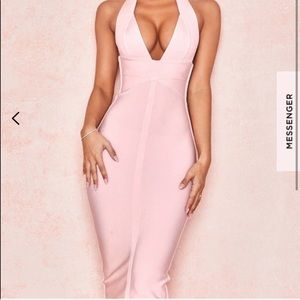 House of CB Light Pink Dress Size Small